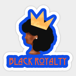 Black Royalty Sticker